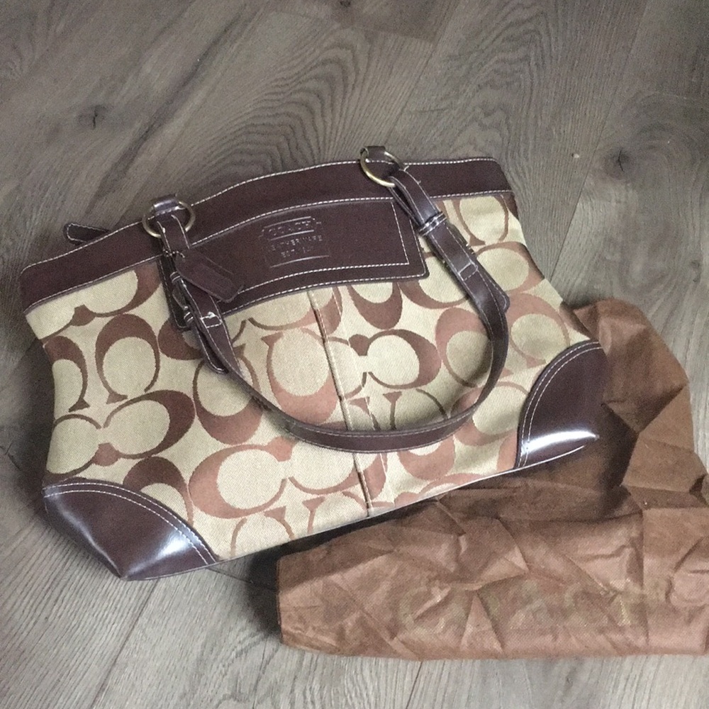 Leather Coach Purse